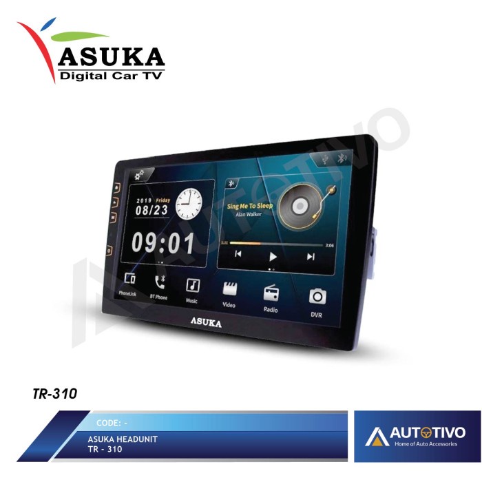 Asuka Head Unit Andorid ASUKA TR-310 terpopuler