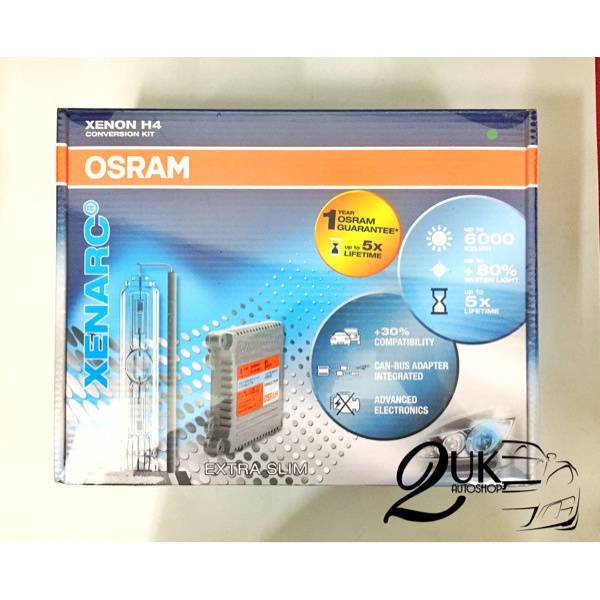 Lampu Bohlam HID OSRAM DH4 / H4 6000K (Conversion Kit) best shop