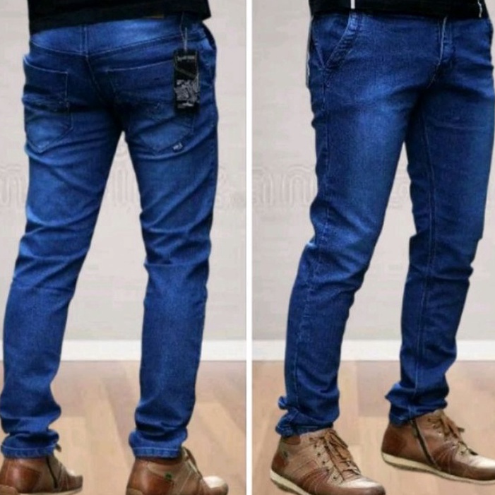 [P13G♡> Celana Jeans Panjang Pria Distro Slimfit Terbaru Original Denim / Celana Skinny Pria / Celan