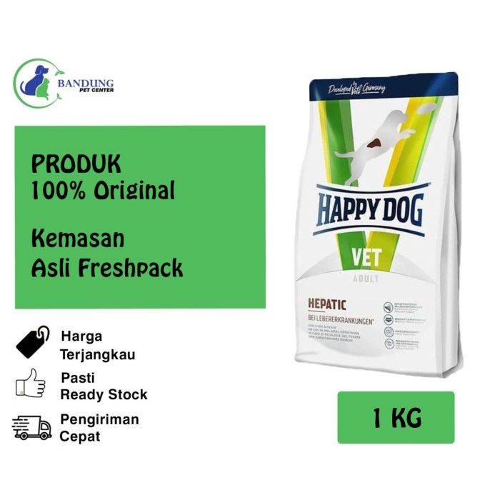 FLASH SALE HAPPY DOG VET HEPATIC 1KG - PROMO PRICE TERMURAH