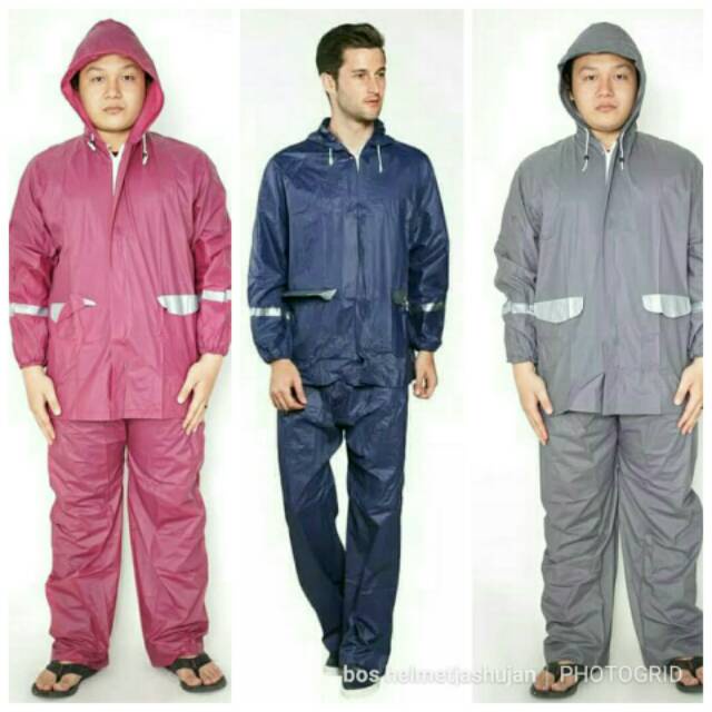 Jas Hujan Awet Raincoat Keren Mantrol Jaket Motor Setelan Kualitas Bagus Jas Ujan Baju Celana Mantol