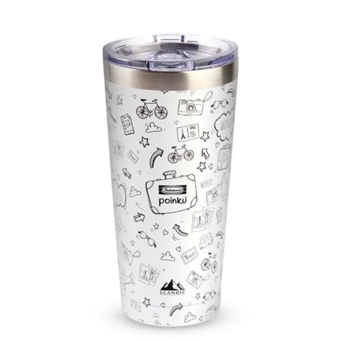 TUMBLER SCANDIC WHITE  JABALSTORE23