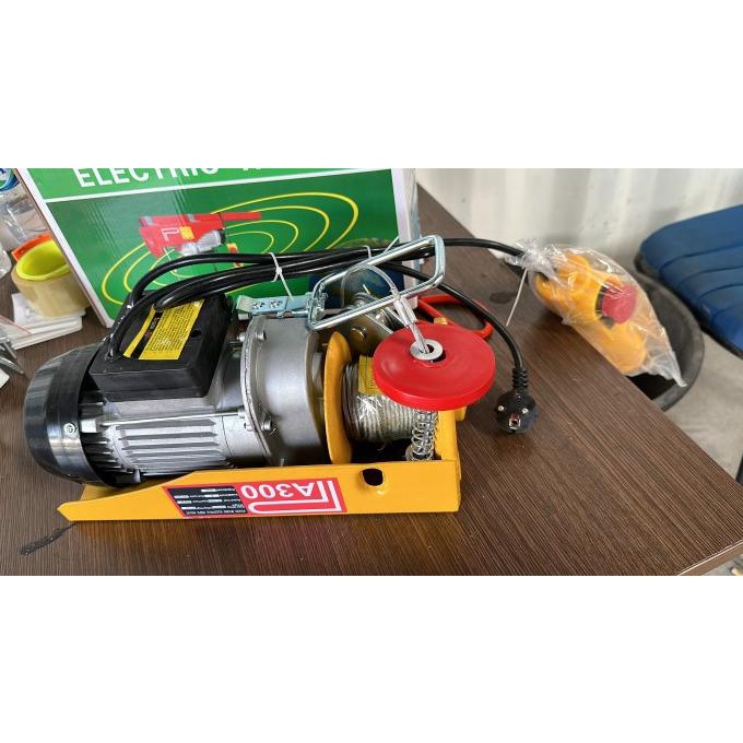 Mini Electric Hoist Wire 300Kg Hoist Katrol Pa 300