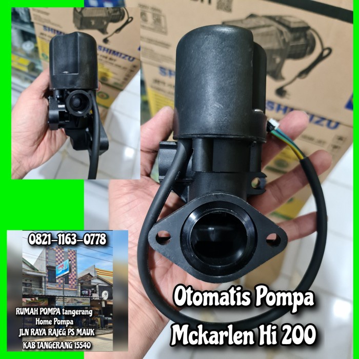 OTOMATIS POMPA DORONG MCKARLEN HI 200 PRESSURE SWITCH MCKARLEN