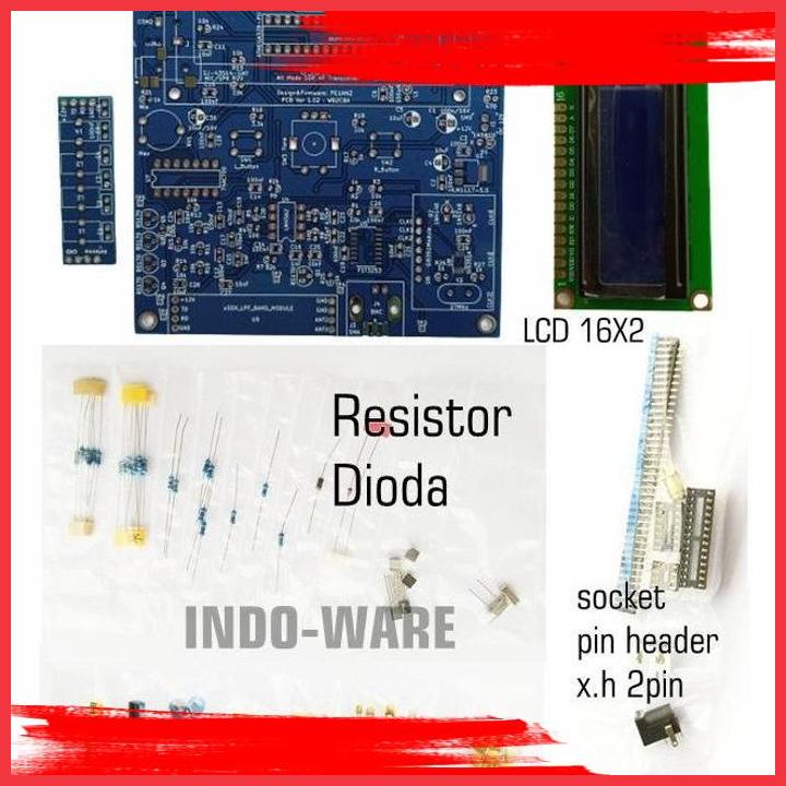 (IDW) PAKET KIT USDX QCX-SDR TRANSCEIVER