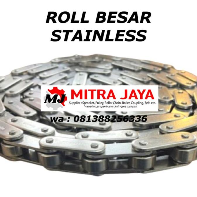 Rantai C2062 Ss Stainless C 2062 Double Pitch Chain Conveyor