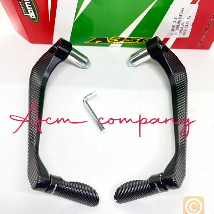 Proguard Pro Guard Stang CR7 Cnc Hitam Polos Universal Motor