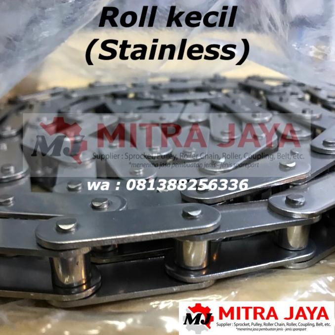 Rantai Conveyor C2080 Stainless Sus Ss C 2080 Double Pitch Chain