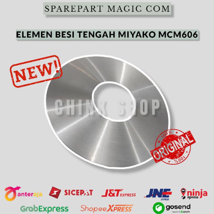 ZO ELEMEN BESI TENGAH MIYAKO MAGIC COM MCM606 0,6L ORIGINAL ✱ ❄
