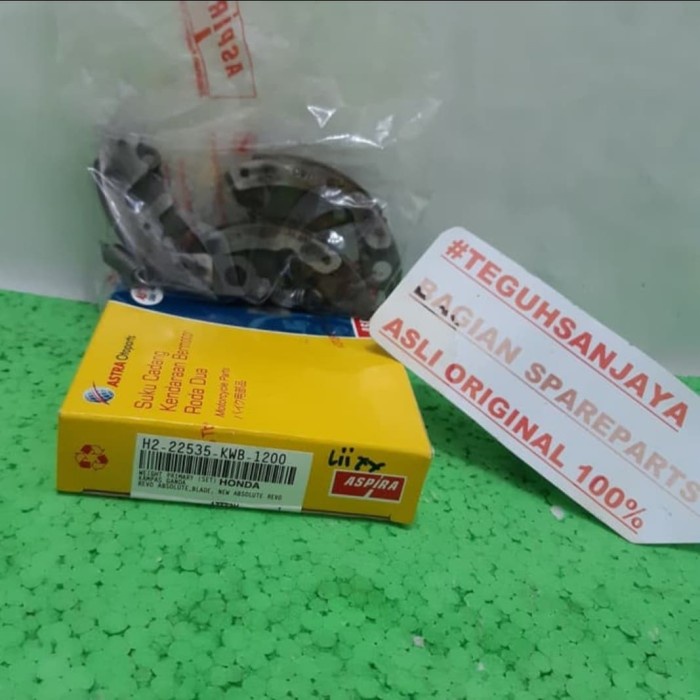 Kampas Ganda Revo Absolute Blade New Absolute Revo Original Aspira terlaris