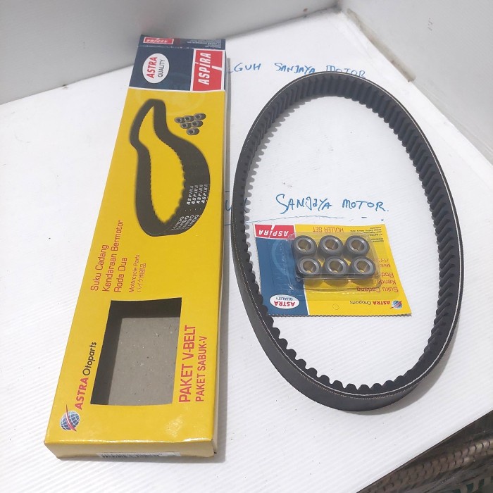 Van Belt V-Belt V Belt Set + Roller YH-E76PA-ARX-1200 Aerox 155 Aspira terlaris