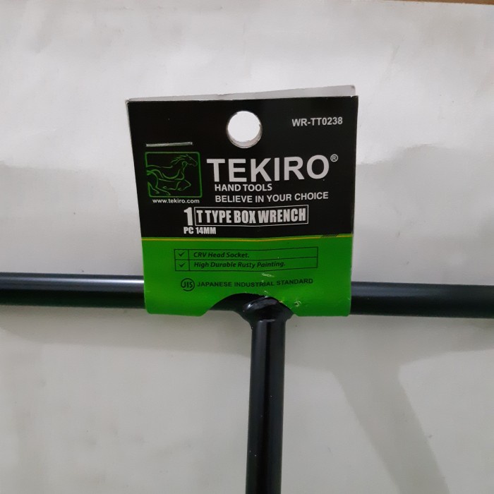 Kunci T Hitam Ukuran 14 MM / Kunci T 14 TEKIRO terlaris