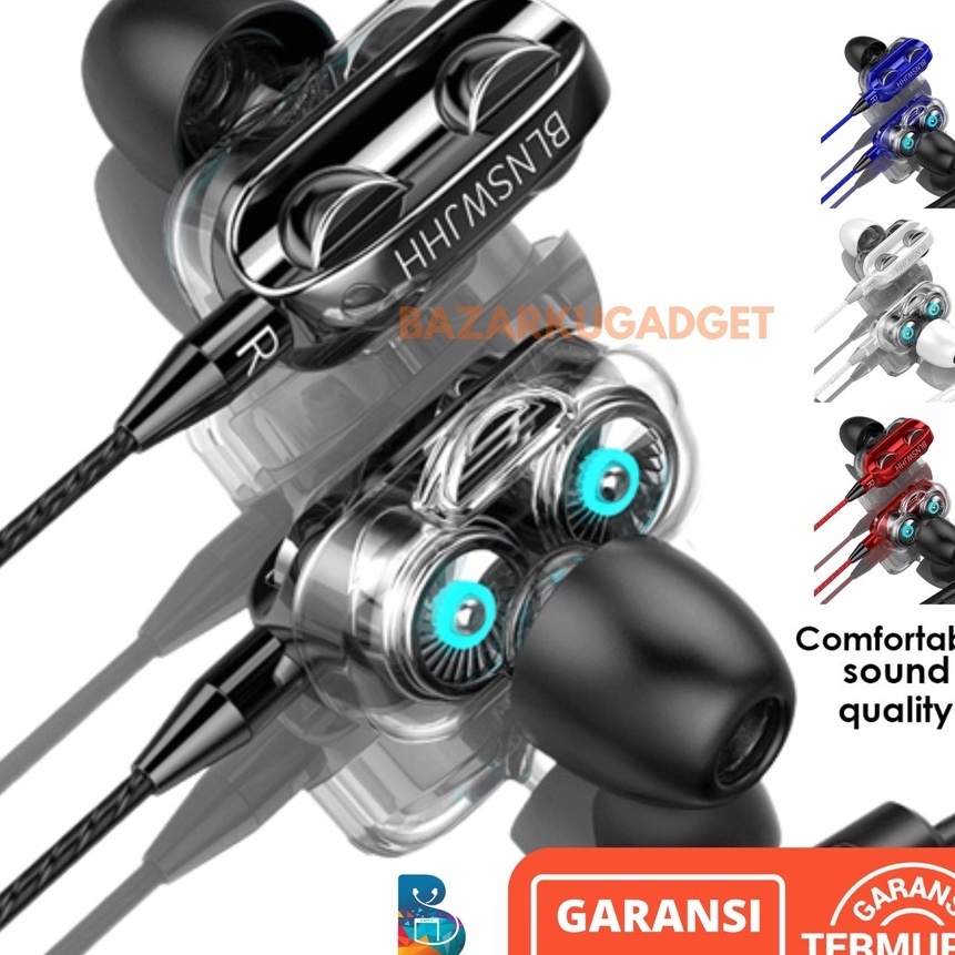 [LE☑-B㊖) Earphone 4D A4 Tuning Version 4D A6 Headset 4D Bass A4 Earphone Bass Headset Bass Headset M