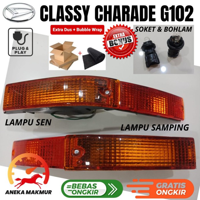 Lampu Sen Reting Sen Bumper Lampu Samping Daihatsu Classy Charade G102 KodeBr10