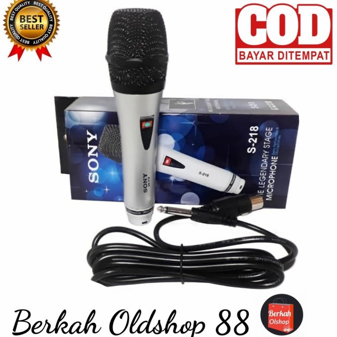 ｀ RD MIC KABEL SONY 218 ,MIC SONY SN218 ,MICROPHONE SONY S218 ,MIC MURAH ,MIC SONY ✷ ♋