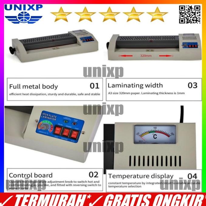 

Mesin Laminating Roll Plastik Laminating Laminasi Laminator Id Card A3