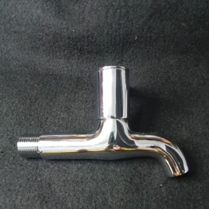 kran air tembok /dinding kuningan crom wasser minimalis 1/2 inch TL 2 -010