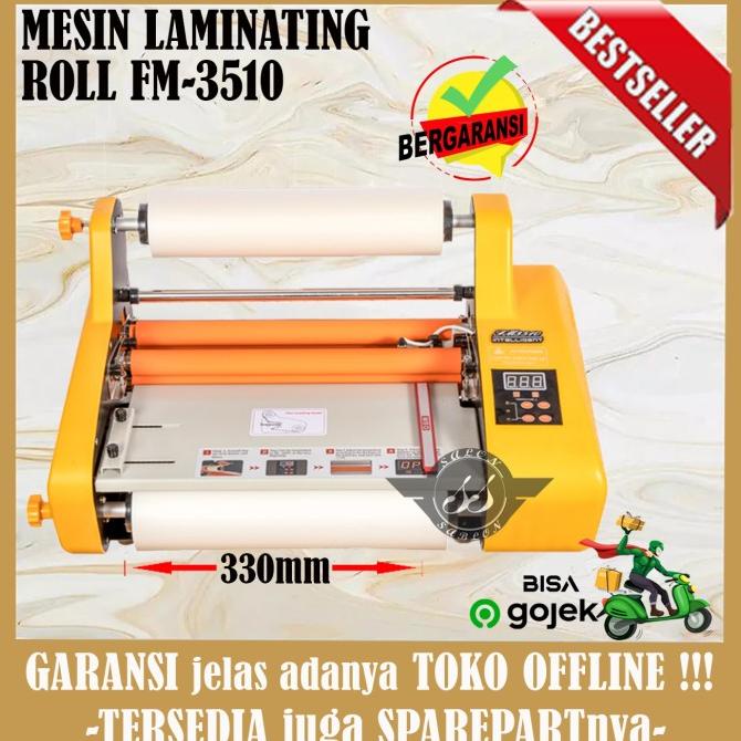 

Mesin Laminating Roll Fm 3510/Mesin Laminator Roll 2 Sisi Fm3510