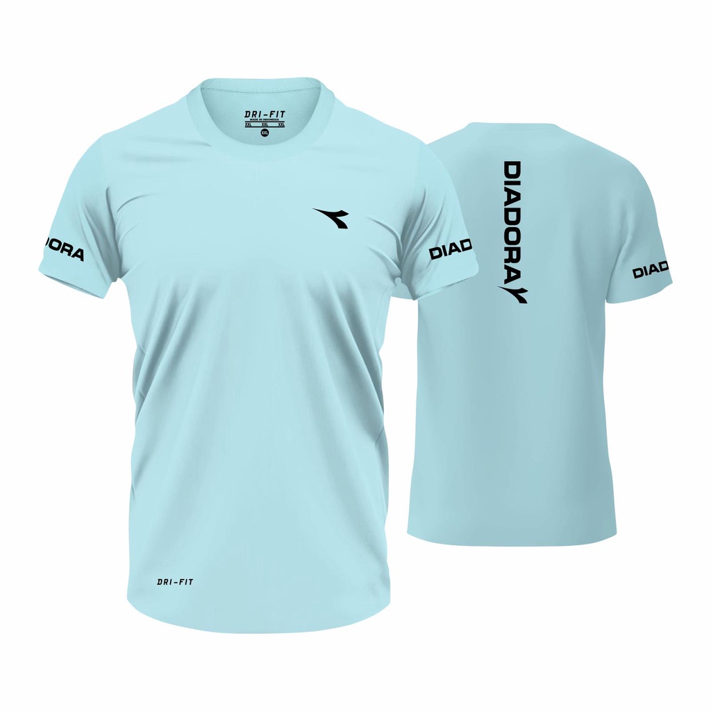 kaos oblong jumbo dryfit /Jersey Training  Kaos bulutangkis/Baju Lari RUNNING Dryfit