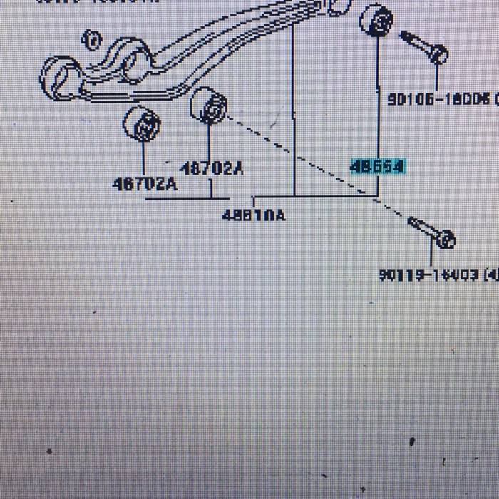 Bushing Arm Bosh Arm land Cruiser VX80 HDJ80 VX100 HDJ100 ORIGINAL terpercaya