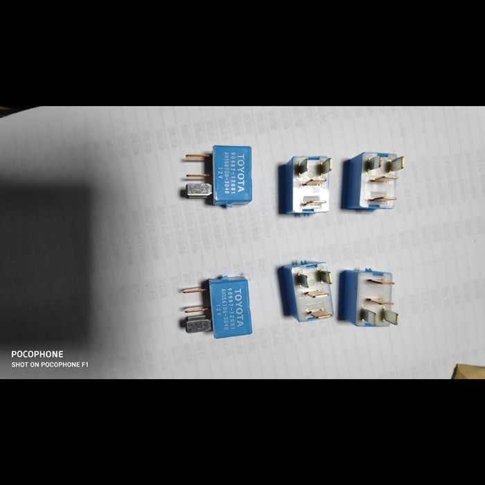 RELAY DENSO RELAY AC KAKI 4 toyota ORIGINAL terpercaya