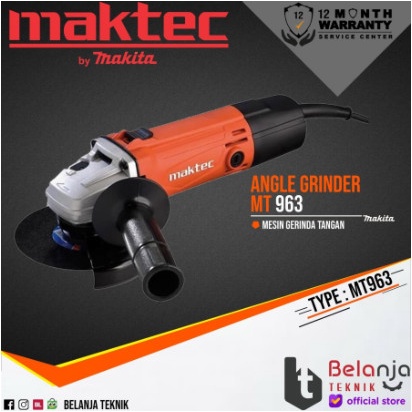 Mesin Gurinda Maktec MT 963 5 Inch 570 Watt Gurinda Maktec MT963 keren