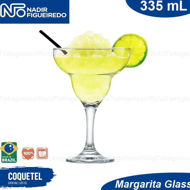 rR NADIR Gelas Margarita/Gelas Cocktail/Gelas Bar/Gelas Kaca/Gelas Kaki/Martini Glass/Margarita Glas