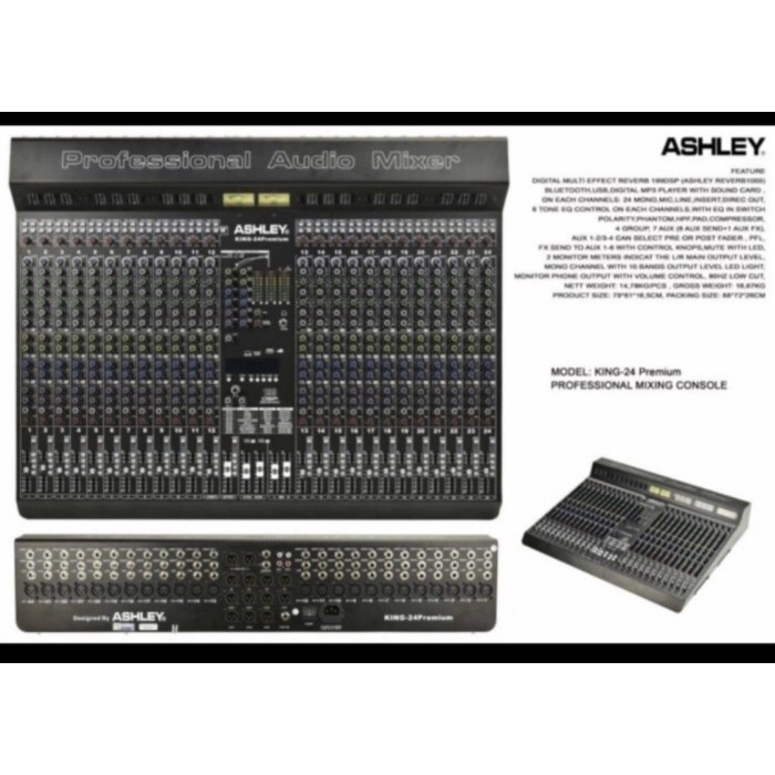 Mixer Ashley King 24 Premium Original