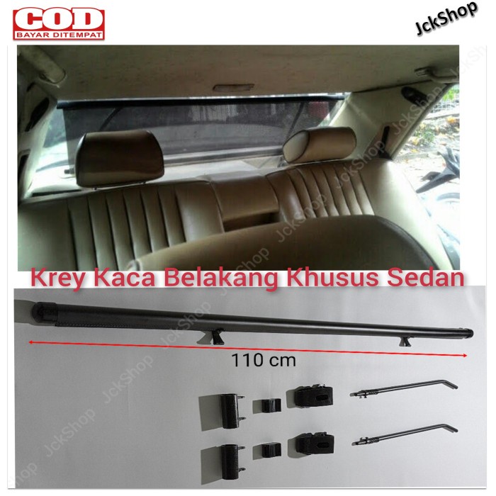 Para- Krey Kaca Belakang Sedan 110Cm