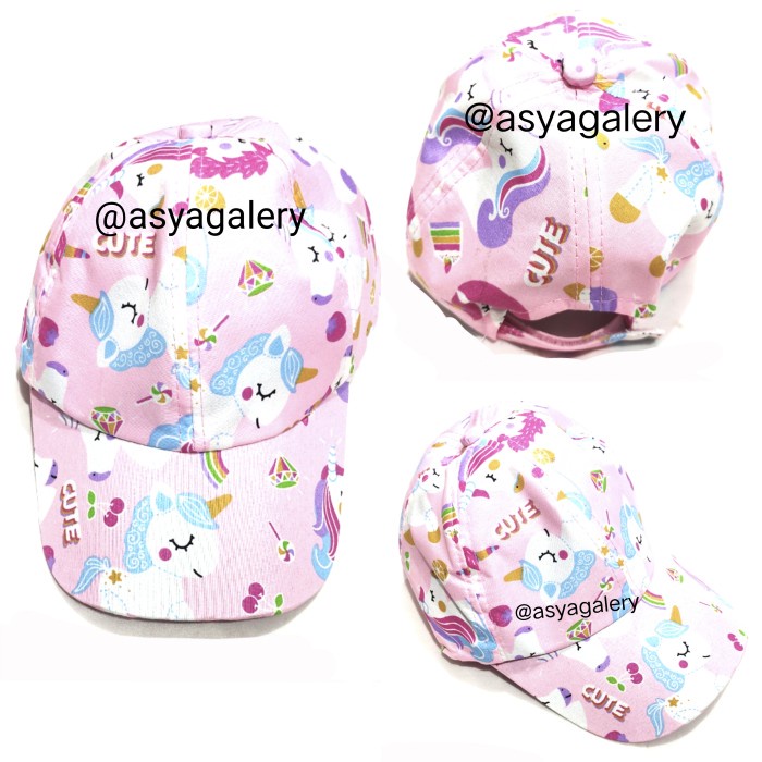 Topi Anak Karakter Little Pony Kuda Poni/ Topi Little Pony/Topi Poni
