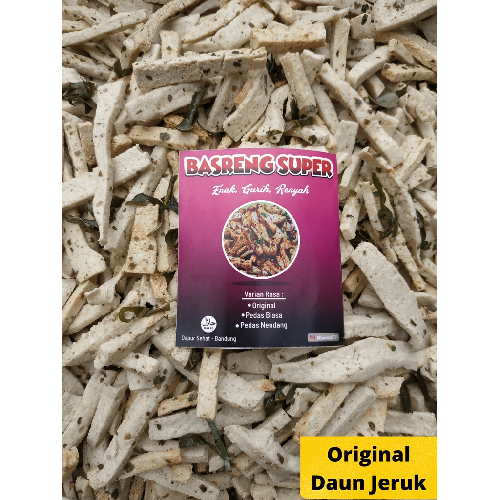 

Basreng 1Kg / Basreng Daun Jeruk / Basreng Stik