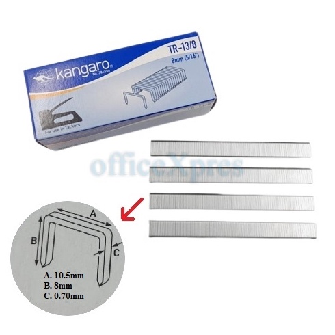 

[RQA94] Isi Stapler Tembak TR13/8 / Isi Staples Gun Tacker Kangaro 4567