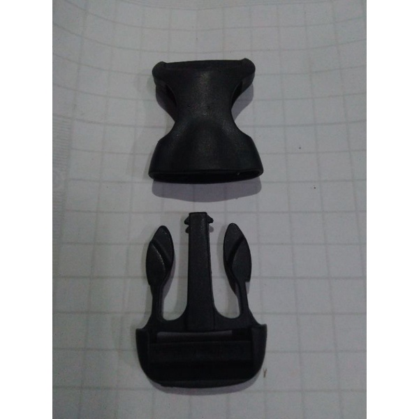 Buckle gesper tas 2,5cm per 12bj