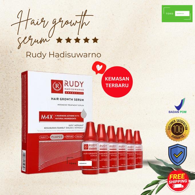 Murah Rh Penumbuh Rambut Rontok Hair Growth Serum Rudy Hadisuwarno