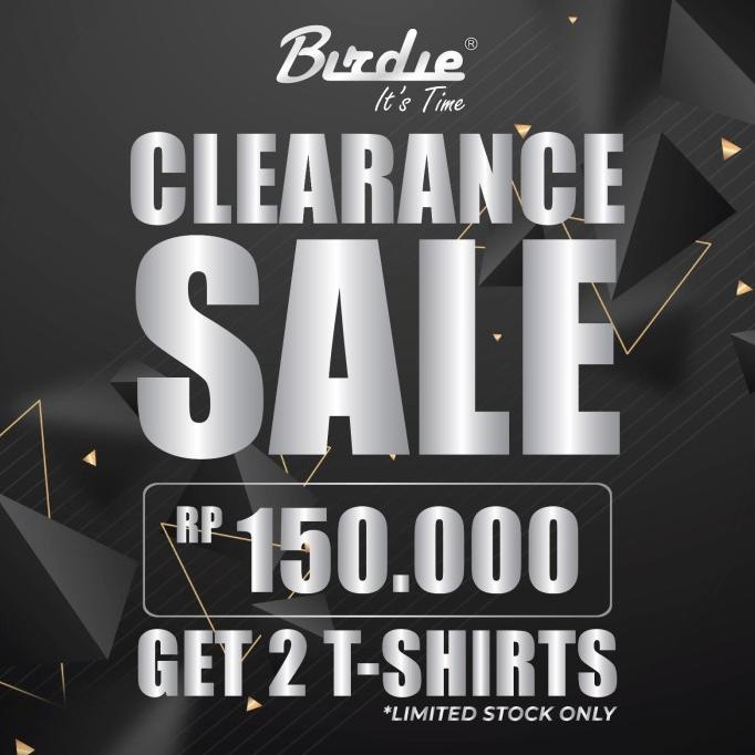 Terbaru Sale Kaos Distro Golf Premium Quality Cotton Combed Original Birdie 2 Limited Edition