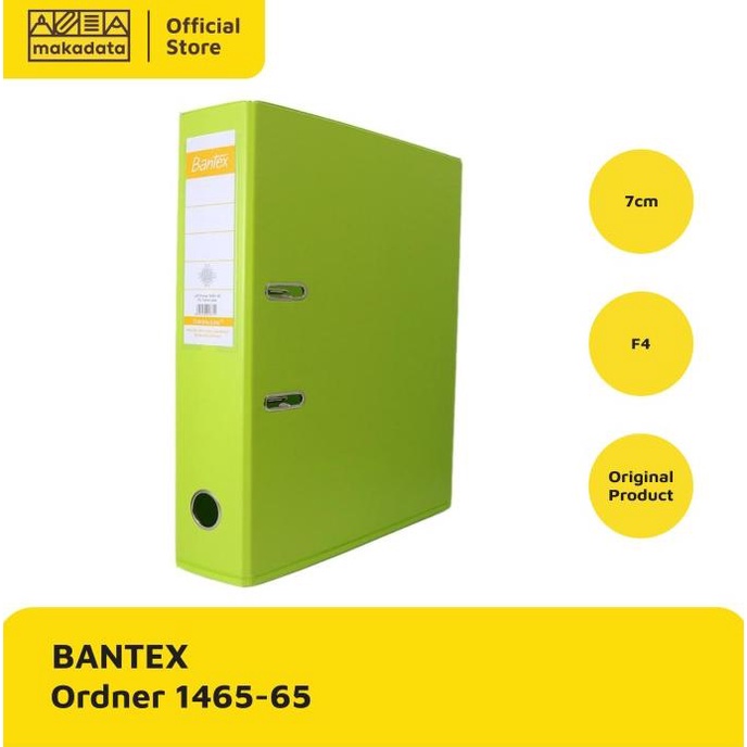 

Terbagus Ordner Bantex Folio 1465 7Cm Warna Lime