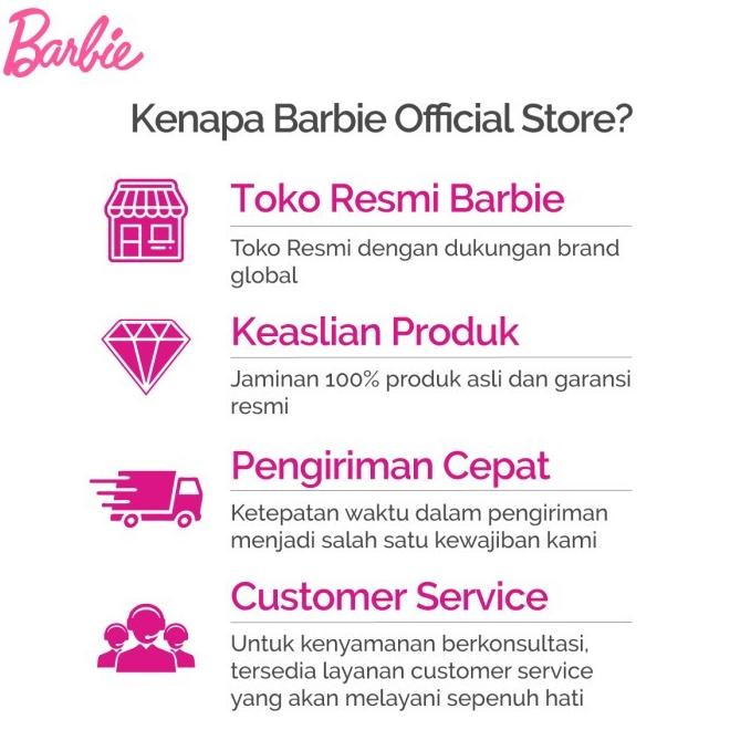 Terbaru Barbie Dollhouse Playset - Mainan Rumah Boneka Anak Perempuan