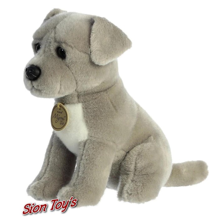 Boneka Hewan Anjing Pitbull Terrier