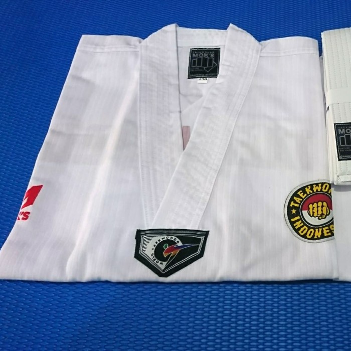 Dobok Moks Pemula Kerah Putih Berkualitas