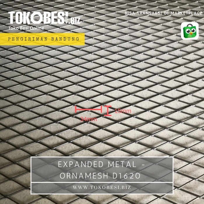 Bestseller Expanded Metal - Ornamesh D1620 (Lbr) Bandung