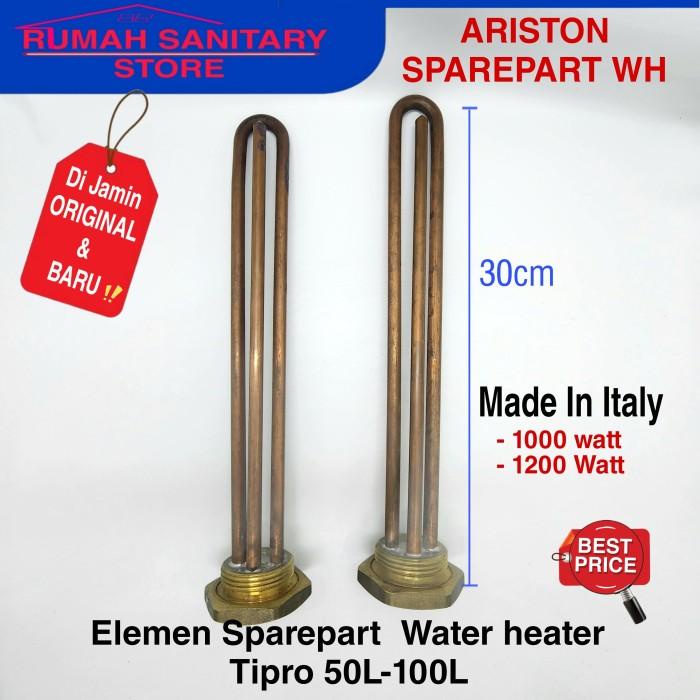 Sparepart Elemen Water Heater Pemanas Air Ariston 50 -100L Original
