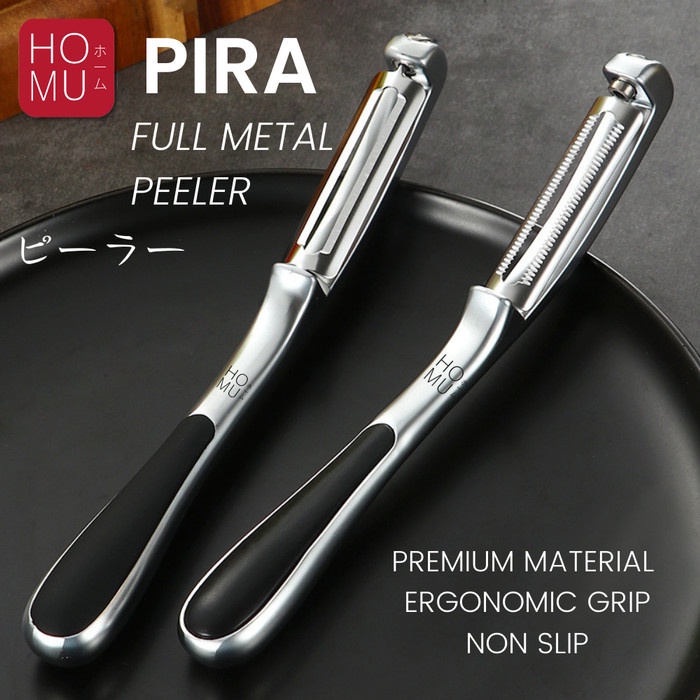 Bestseller Homu Pira Full Metal Premium Peeler Knife Pisau Pengupas Kulit Stainle