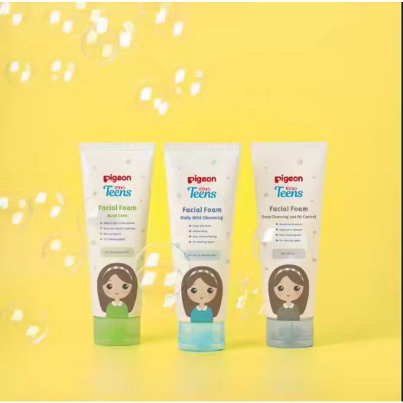 Sabun Cuci Muka Pigeon Teens, Facial Foam