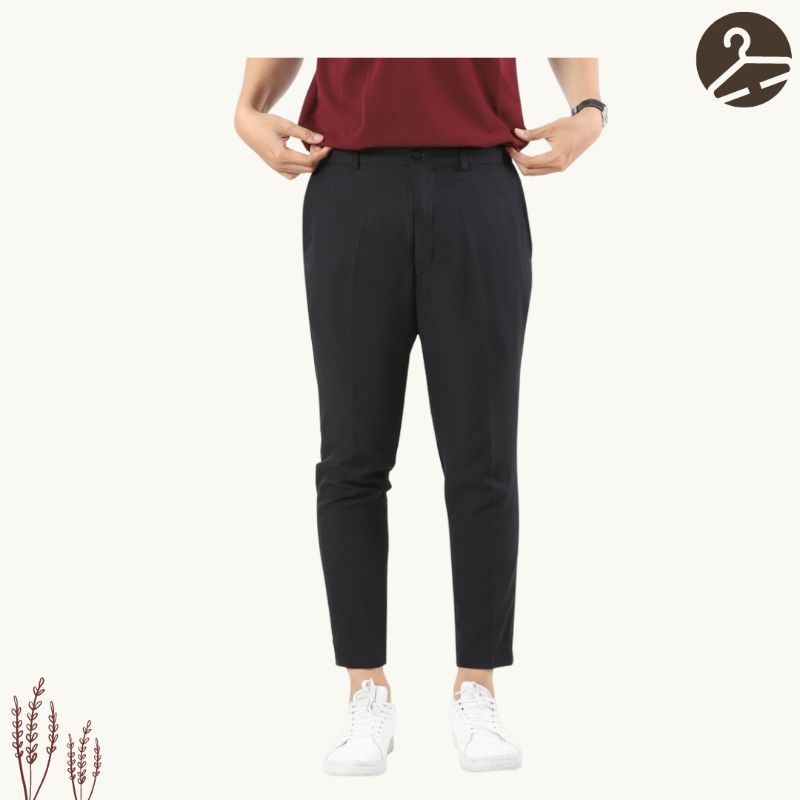 Kasual Celana Black Ankle Air