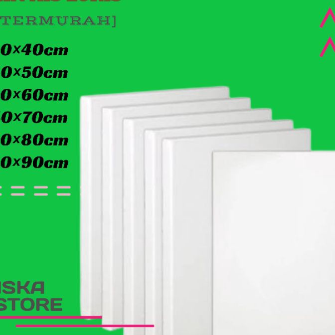 

(GO➛.W㊚) KANVAS LUKIS UKURAN 40×40/40×50/40×60/40×70terrviral.