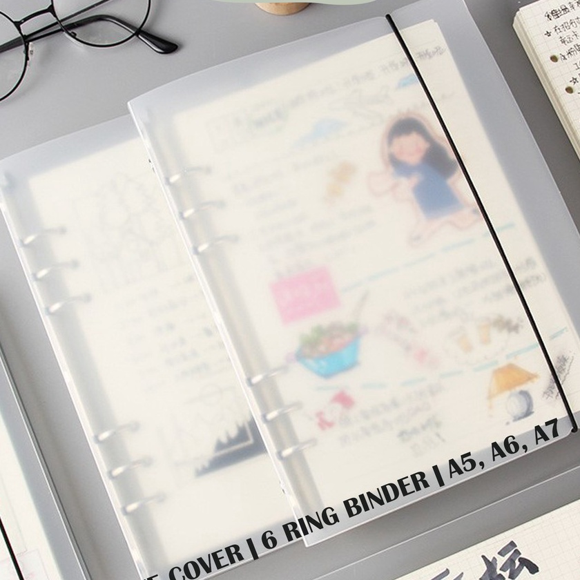 

[P WX☞✪> [MILOLI] Buku Binder A5 A6 A7 Dove Cover Binder Notebook - E0014- kekiniian.