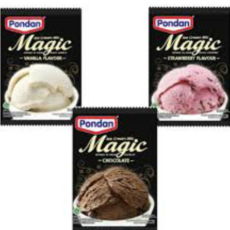 

HXYV9426 Pondan Ice Cream Magic Strawberry Chocolate Vanila 75gram