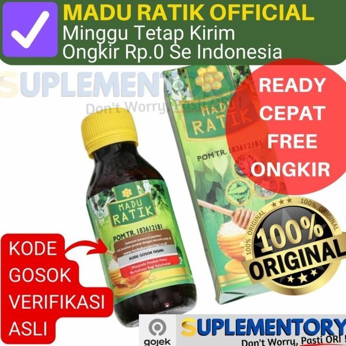 Madu RATIK Herbal Sendi Asam Original Asli Memelihara Kesehatan Tubuh