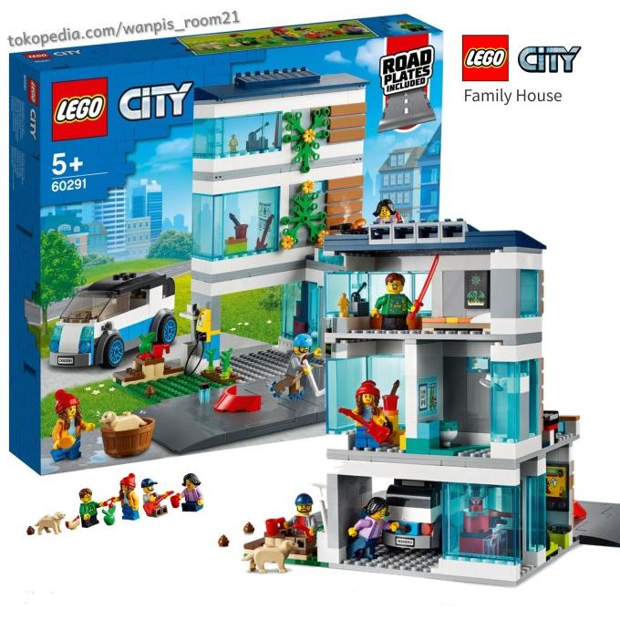 LEGO City 60291 Family House - Lego Rumah