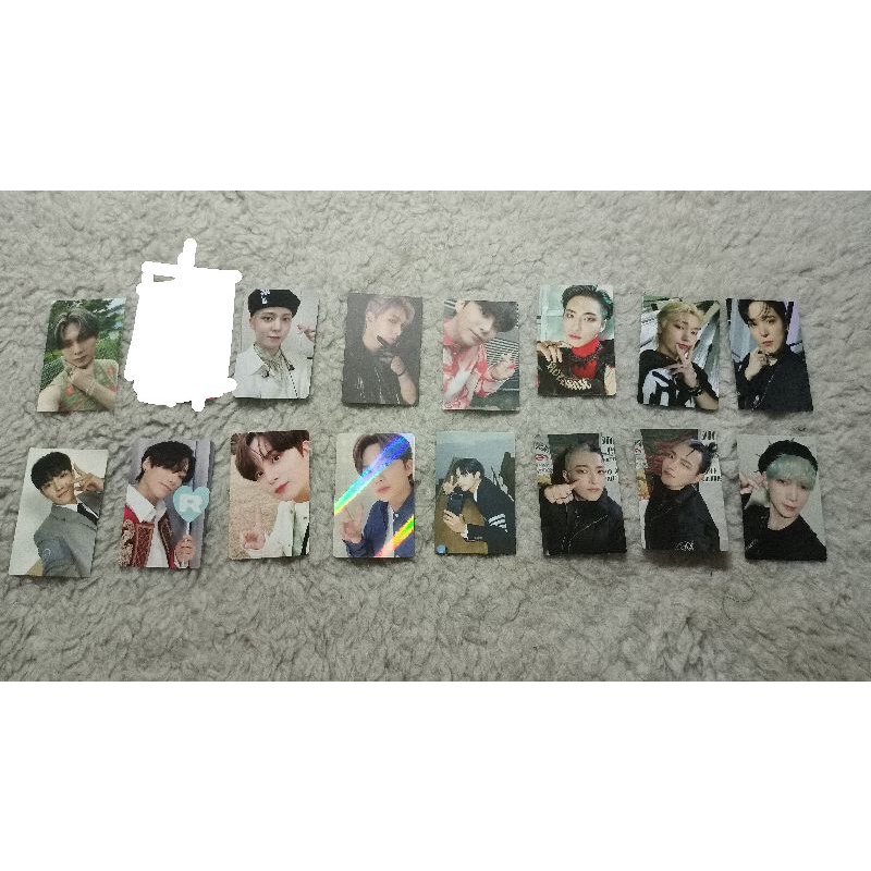 

PC Ateez kpop photocard fever movement ode to youth